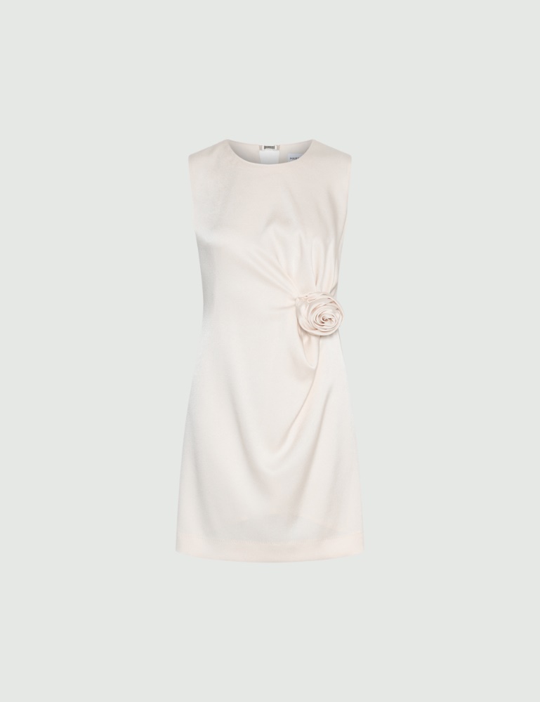 Sleeveless satin dress - Marella