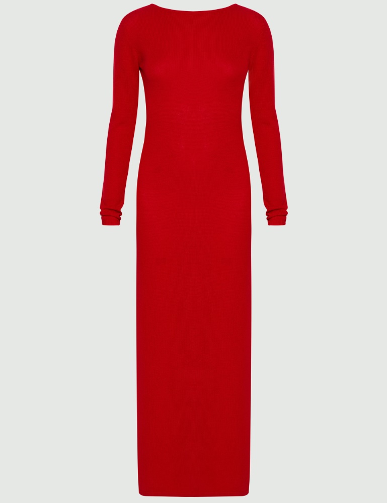 Slim-fit cashmere dress - Marella