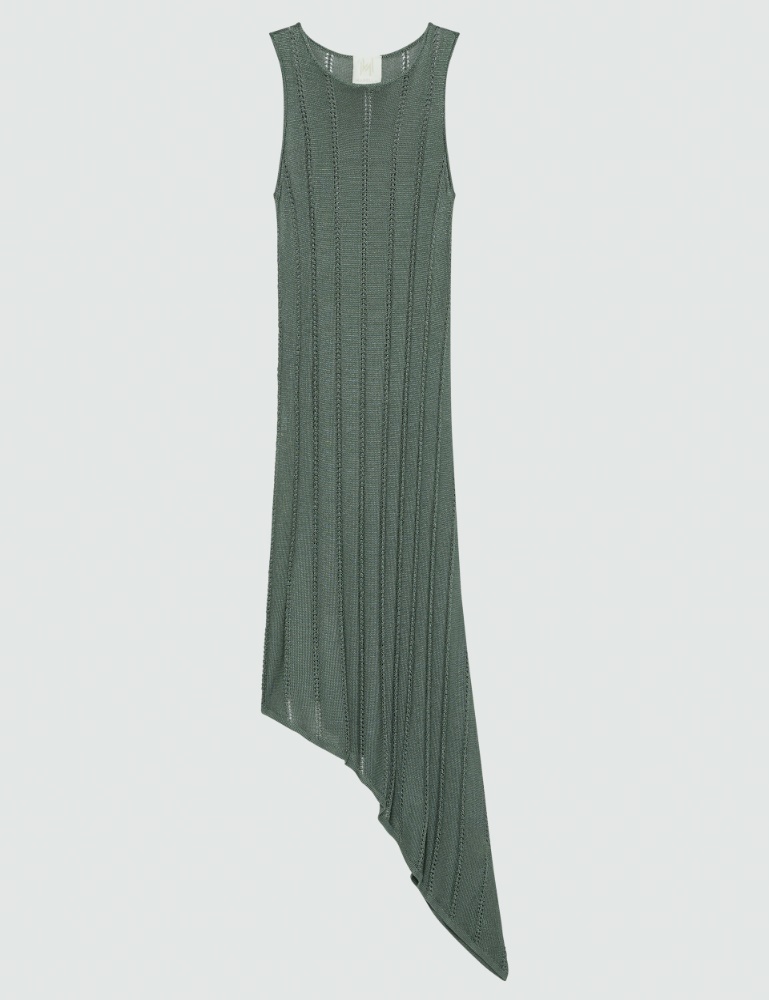 Open-knit asymmetrical dress - Marella