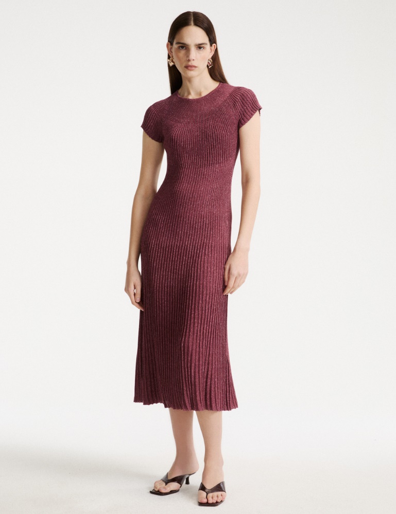 Sukienka z dzianiny z lureksem - Marella