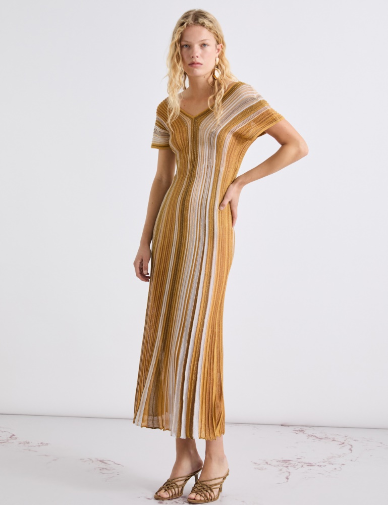 Jersey dress with lurex detail - Marella