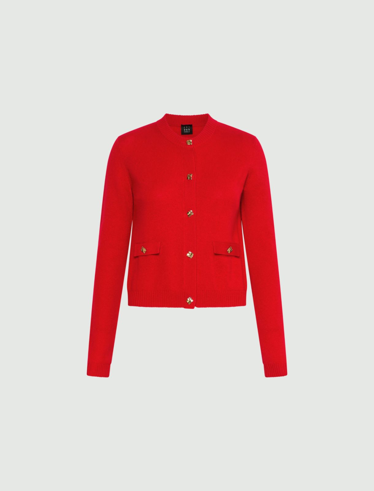 Cashmere cardigan - RED - Marella