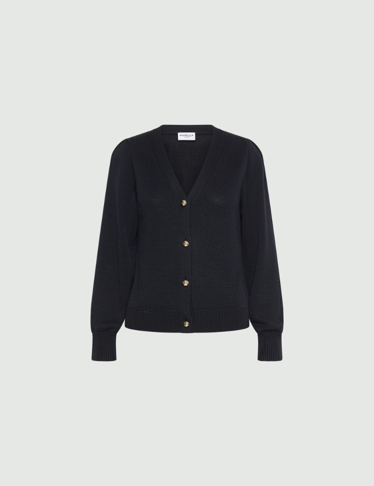 Slim-fit V-neck cardigan - Marella