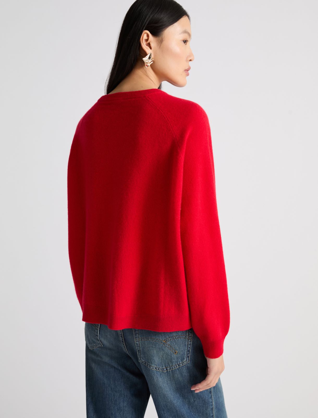 Pullover aus Kaschmir - ROT - Marella - 3