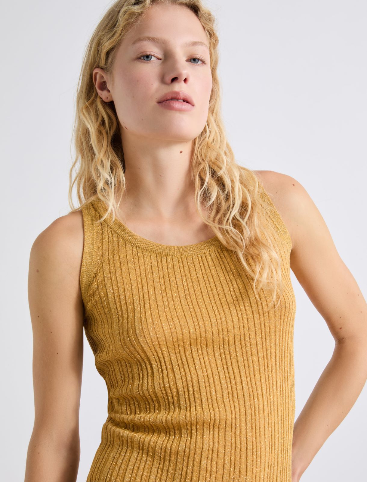 Tanktop mit Lurex - SAFRAN - Marella - 5