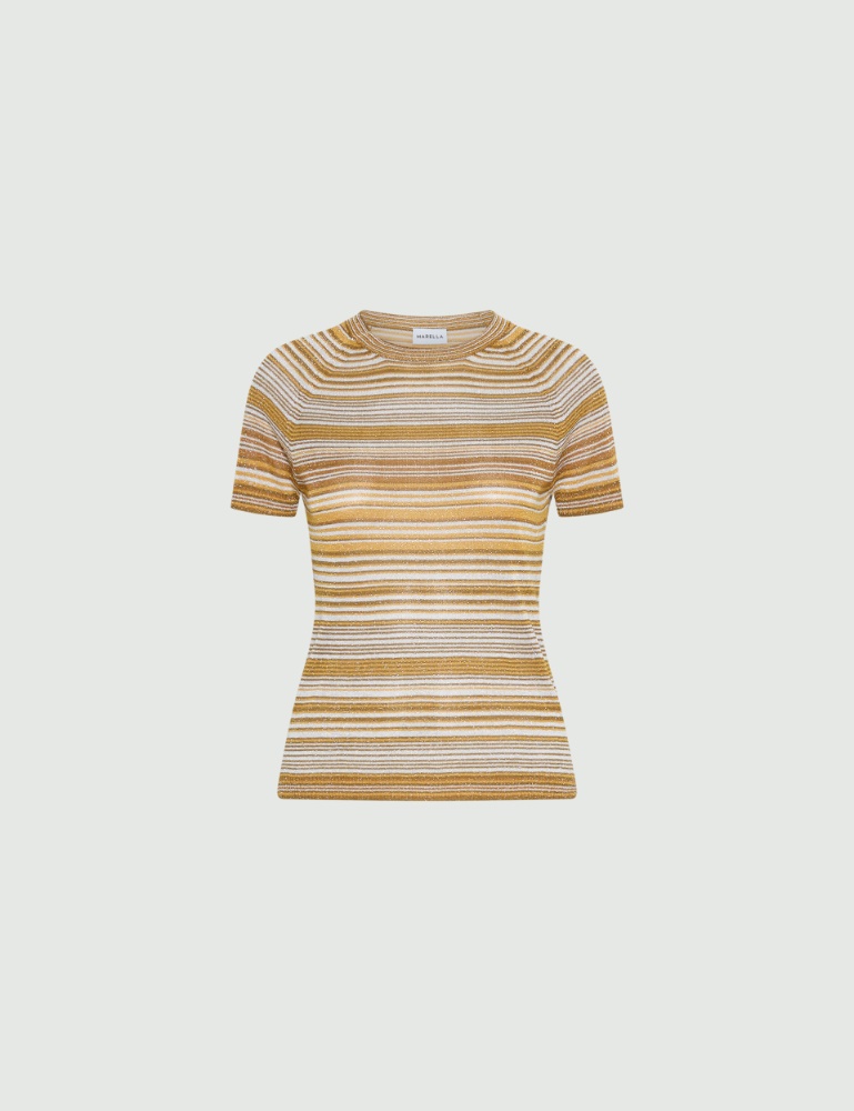 T-Shirt mit Lurexfäden - Marella