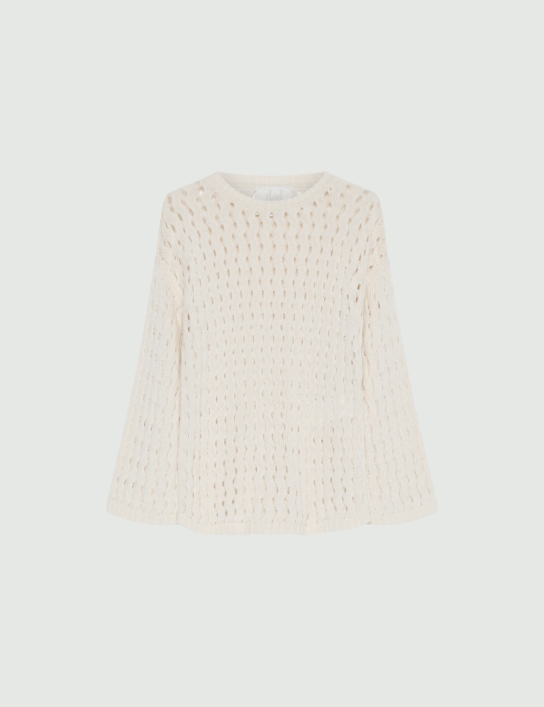 Open-knit cotton sweater - Marella