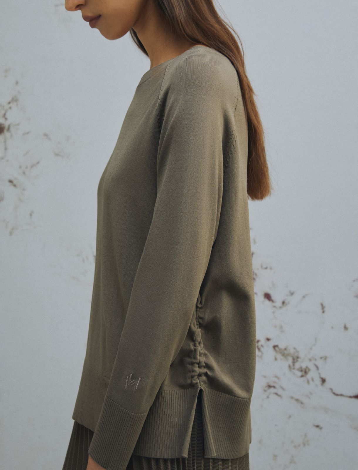 Pull avec cordon de serrage - BRUN - Marella - 5