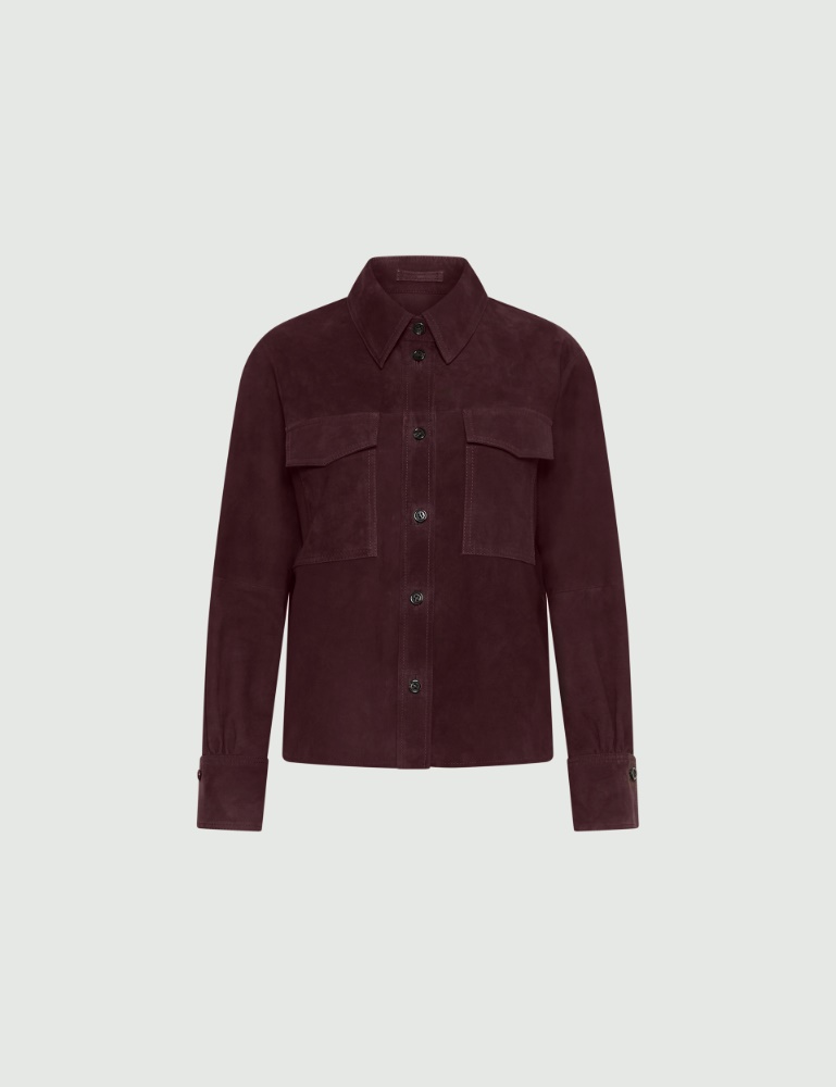 Suede shirt jacket - Marella
