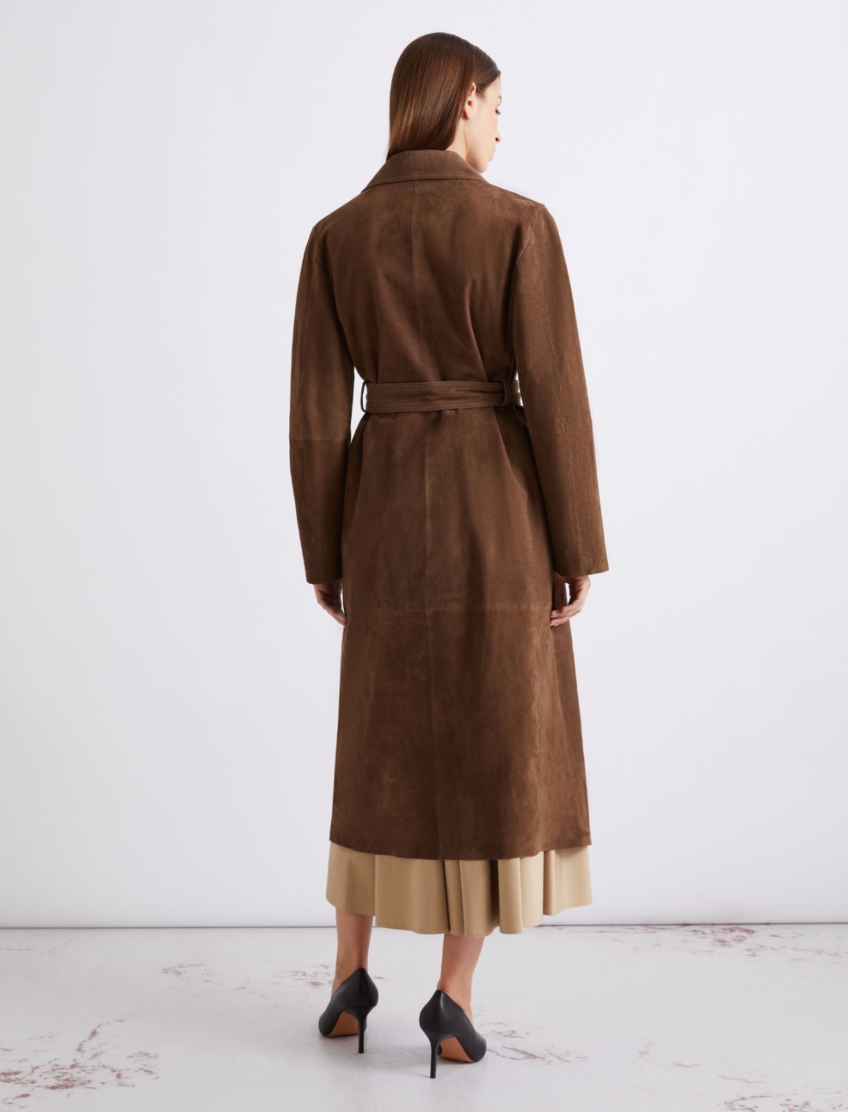 Gabardina de ante - MARRON - Marella - 3