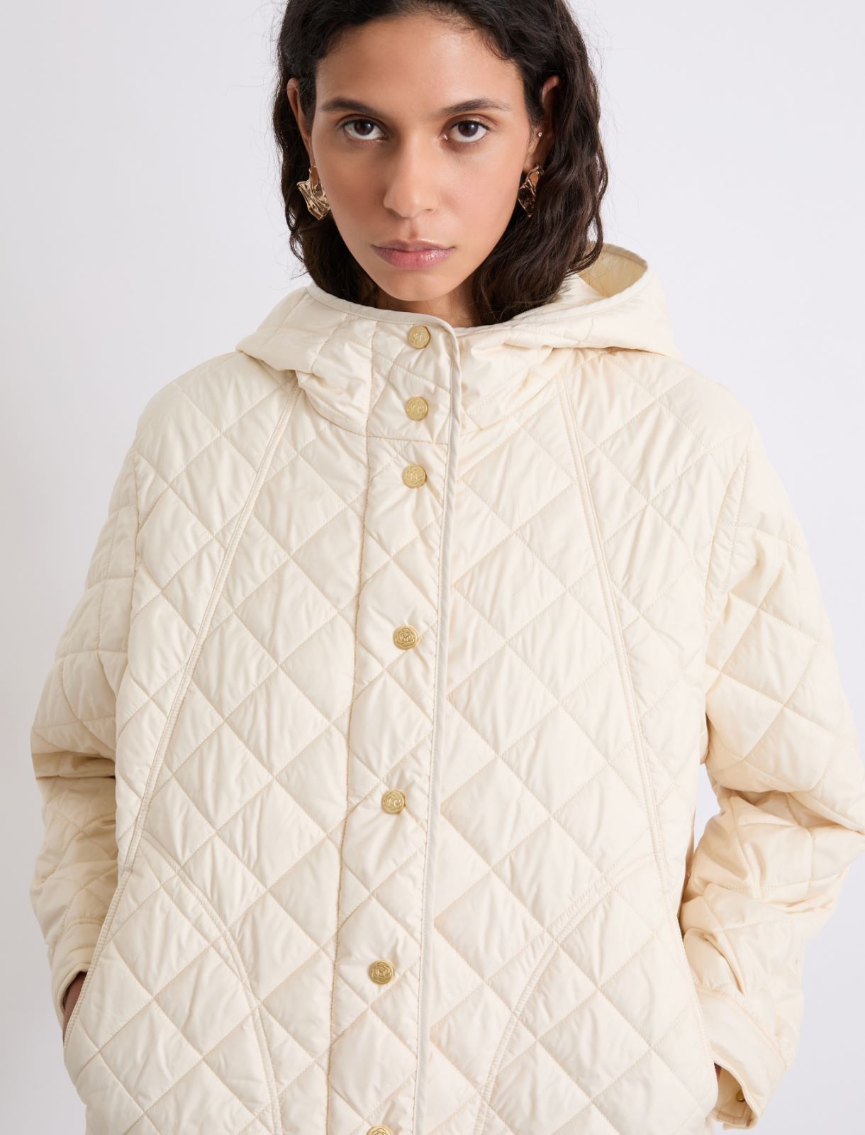 Doudoune matelassée - CREME - Marella - 5