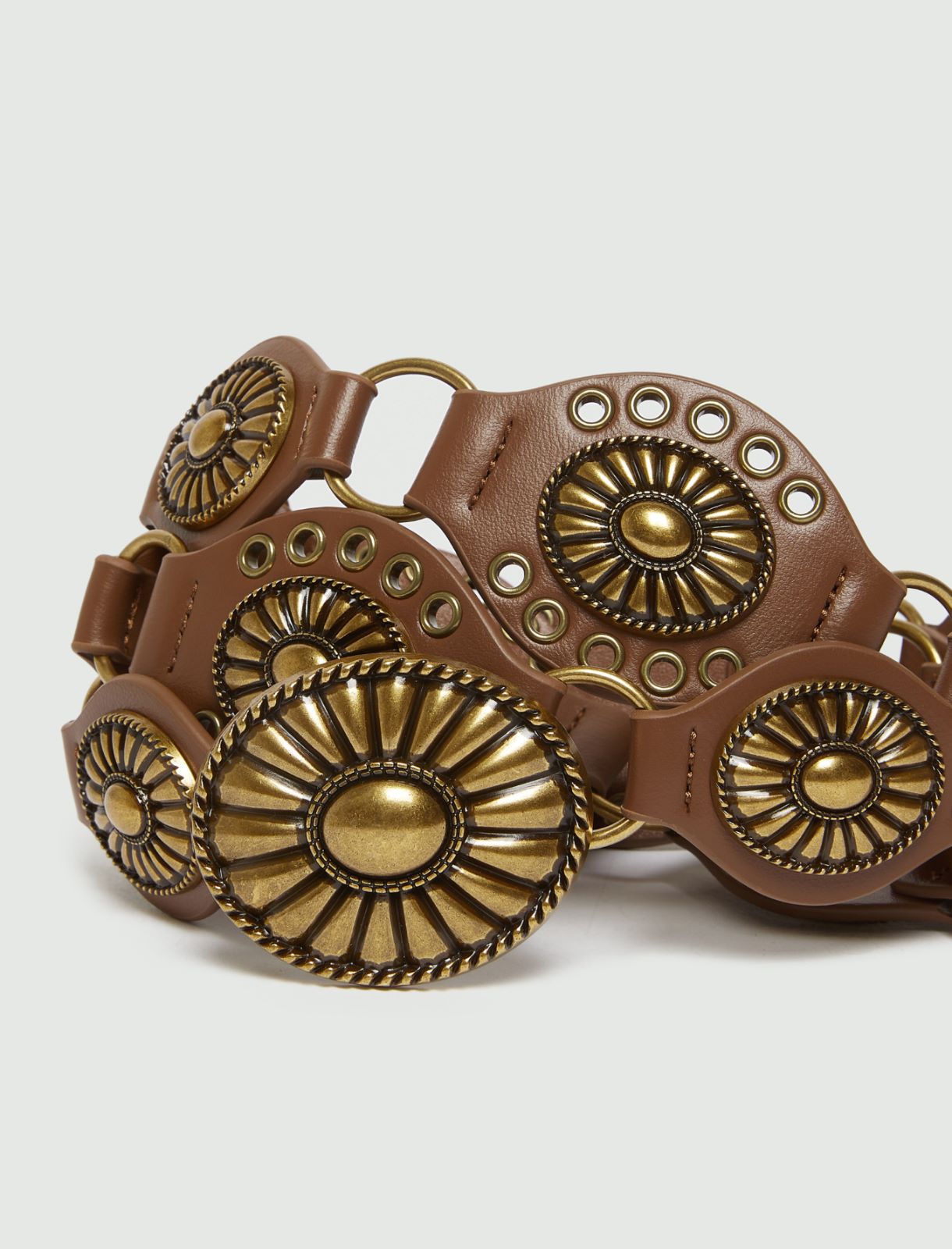 Cintura folk - CUOIO - Marella - 2