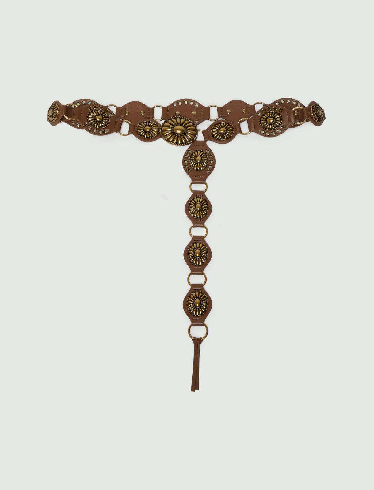 Cintura folk - CUOIO - Marella