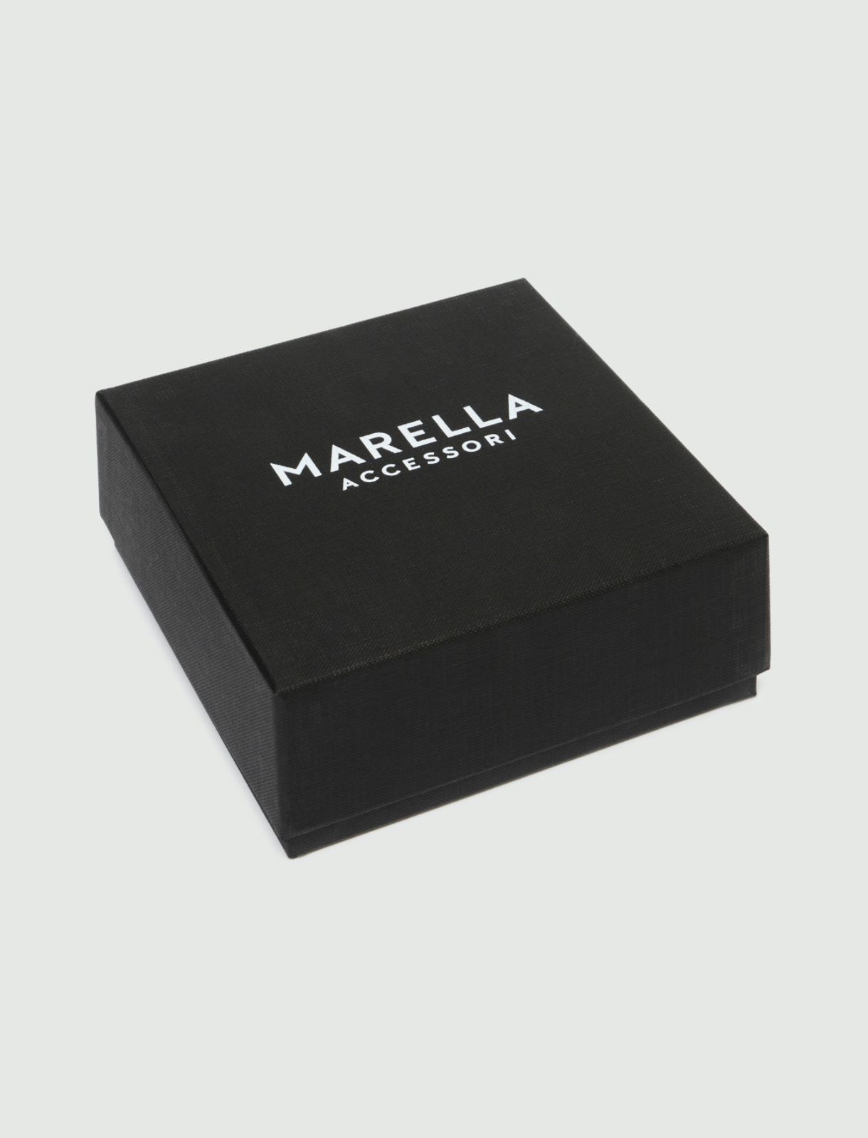 Thin buckled leather belt - BROWN - Marella - 4