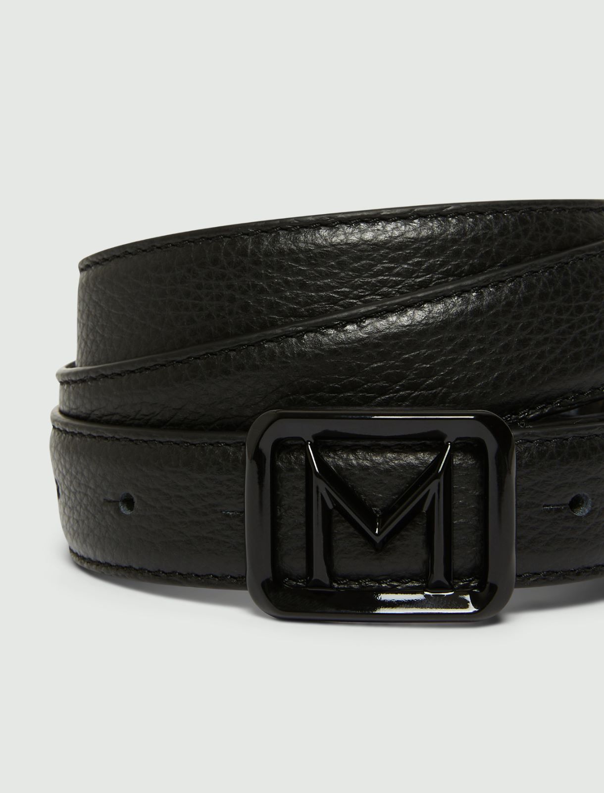 M-plate belt - BLACK - Marella - 2