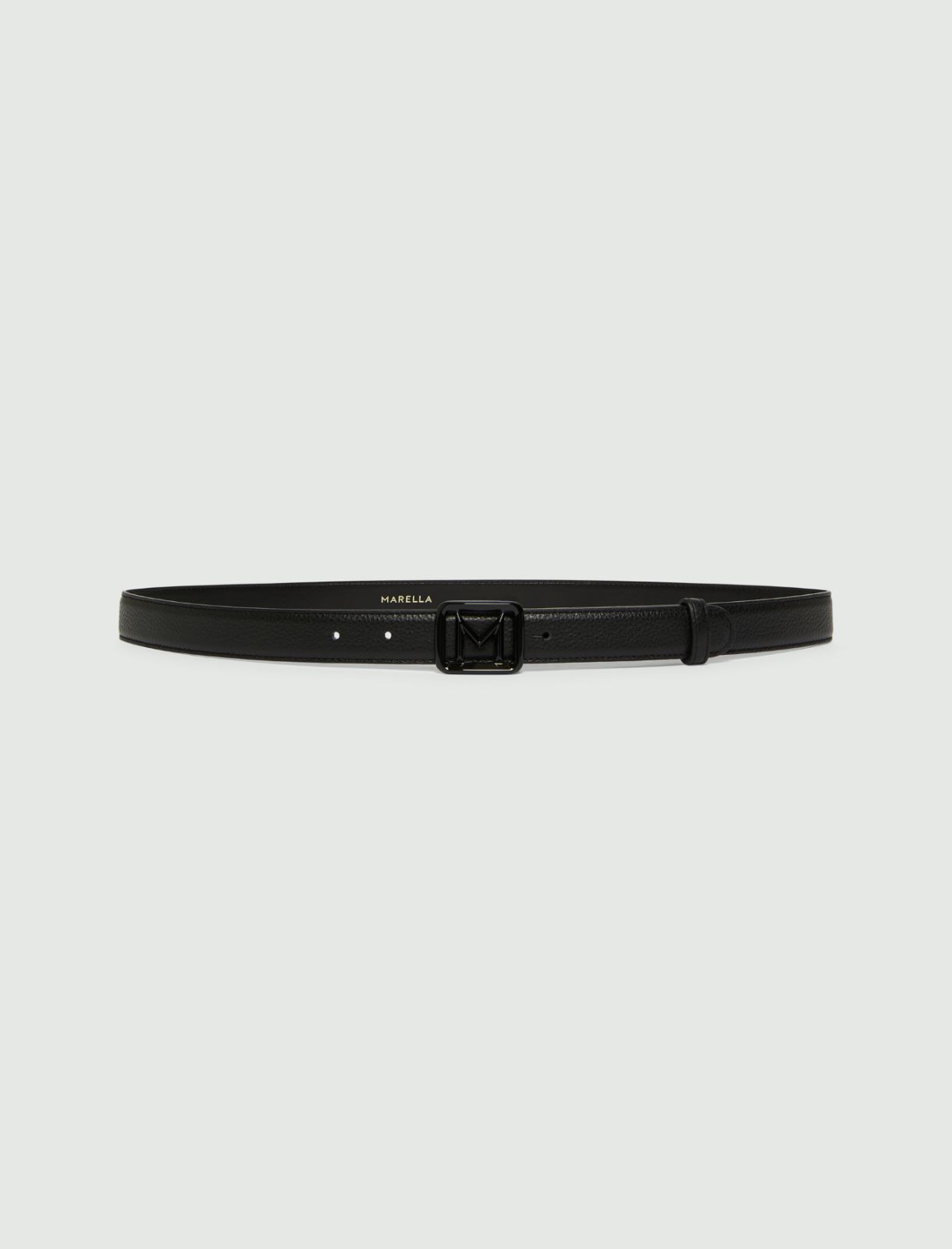 M-plate belt - BLACK - Marella