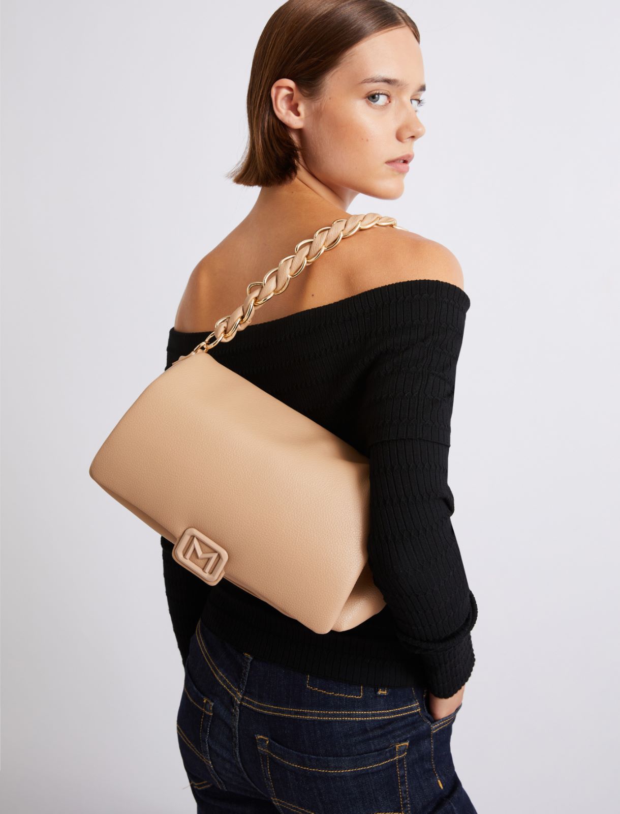 Medium Le Muse bag - CAMEL - Marella - 4