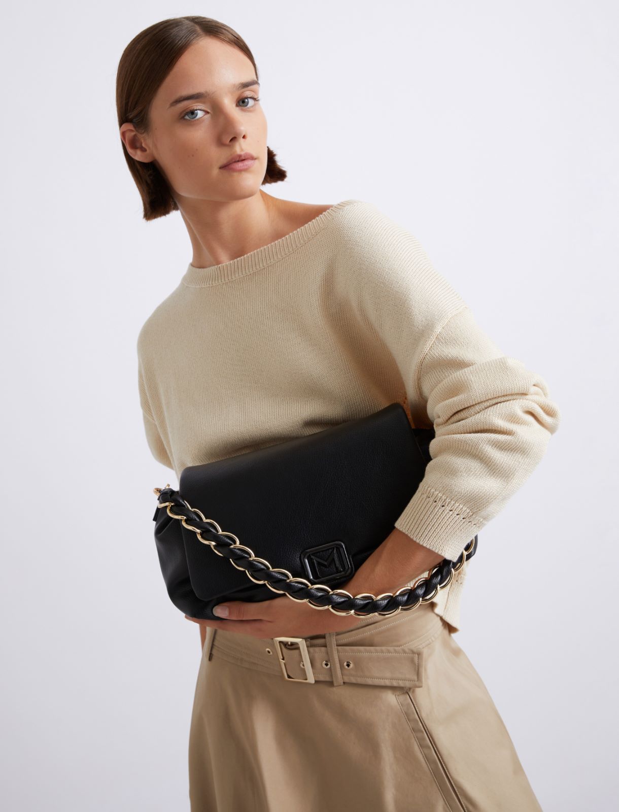 Medium Le Muse bag - BLACK - Marella - 4