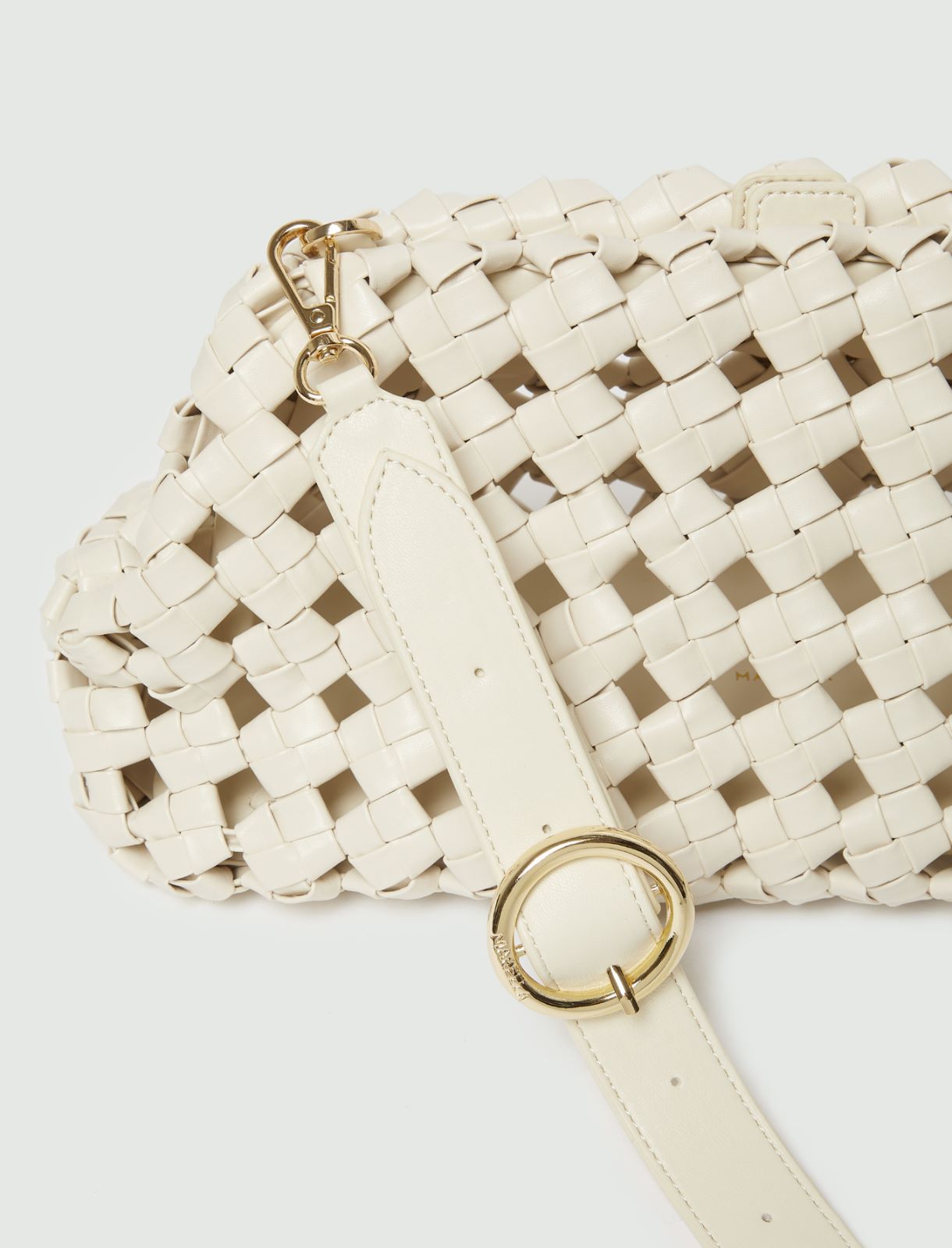 Unstructured clutch - WHITE - Marella - 3