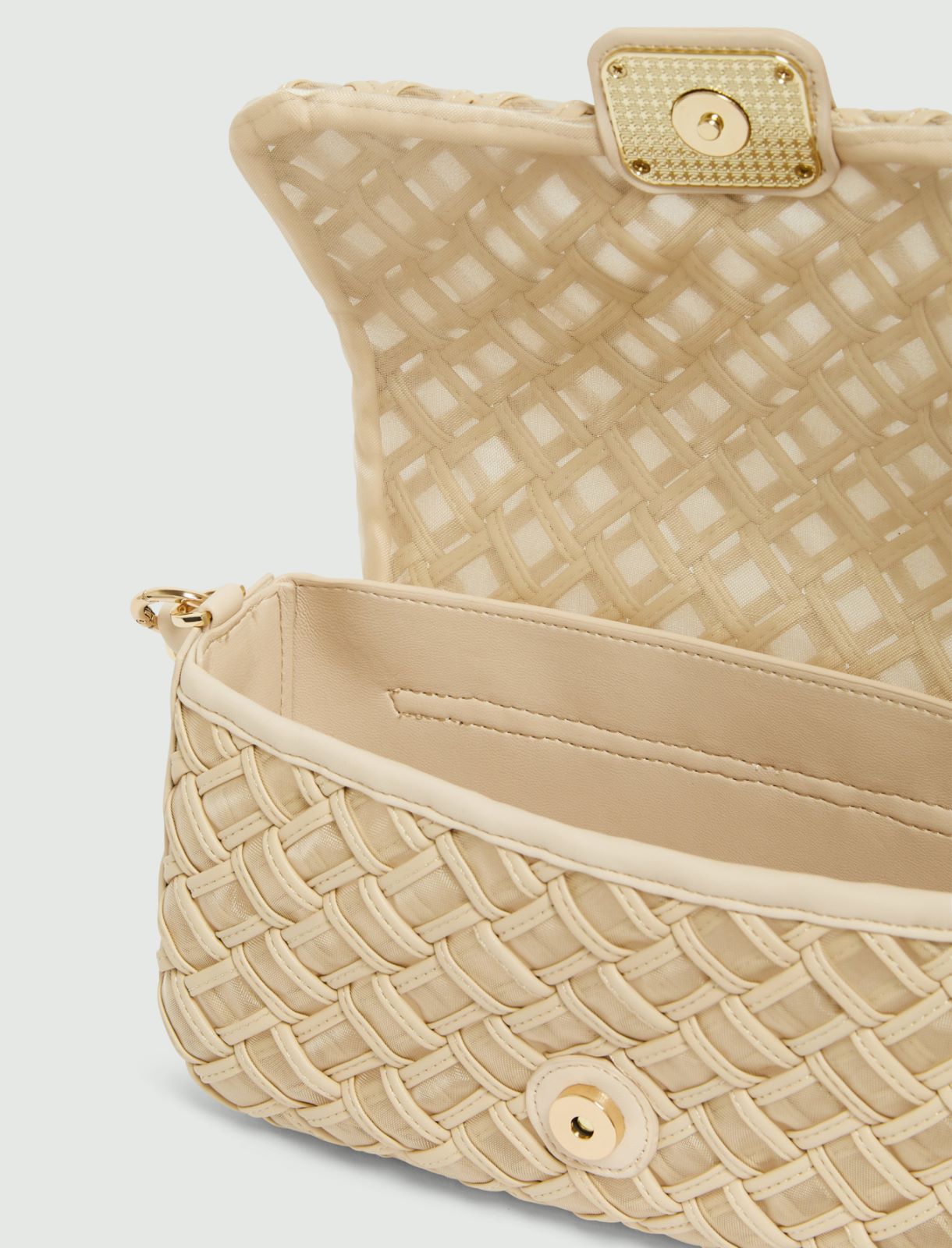 Medium woven Le Muse bag - NUDO - Marella - 5