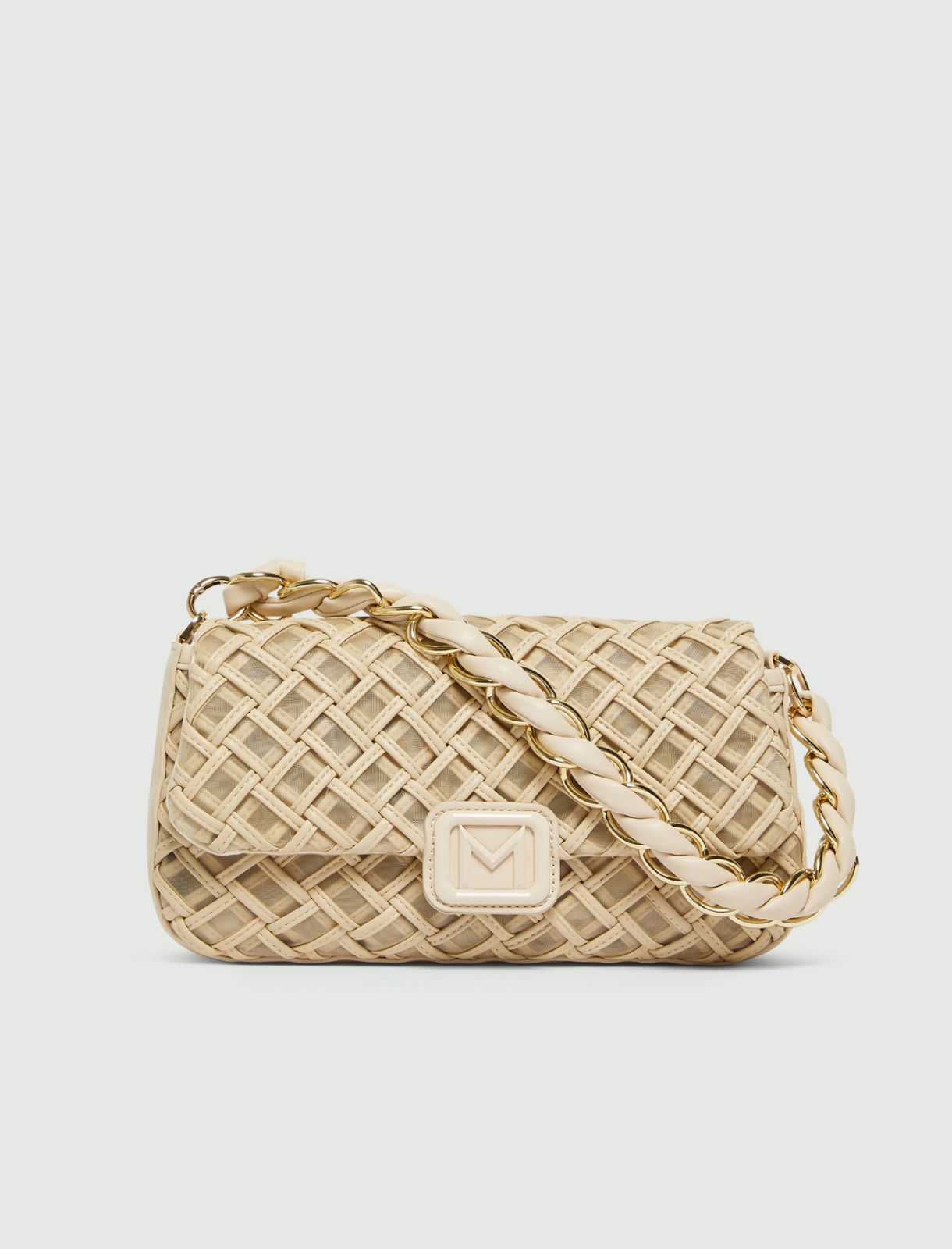 Medium woven Le Muse bag - NUDO - Marella