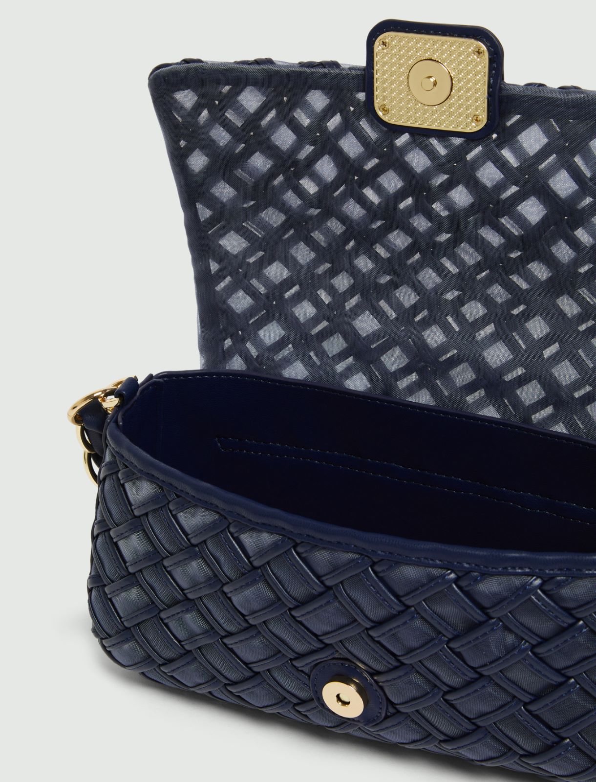 Sac Le Muse moyen tressé - BLEU - Marella - 5