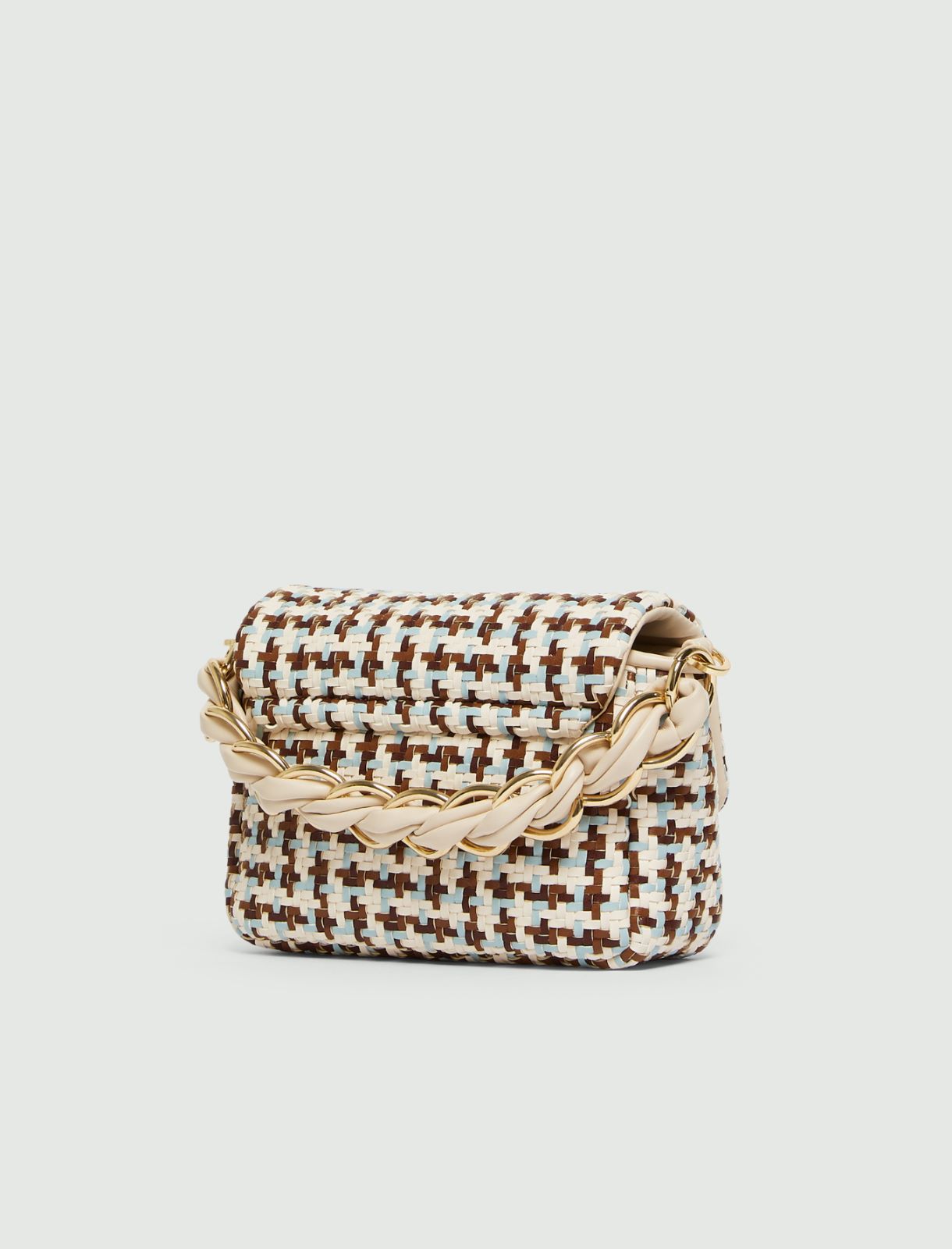 Small woven Le Muse bag - POWDER - Marella - 2
