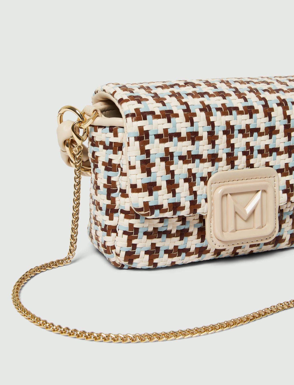 Small woven Le Muse bag - POWDER - Marella - 3