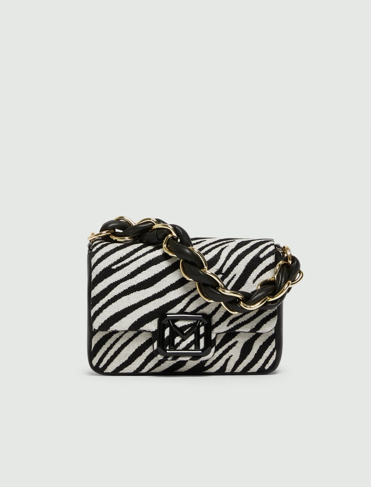 Small animal-print Le Muse bag - WHITE - Marella