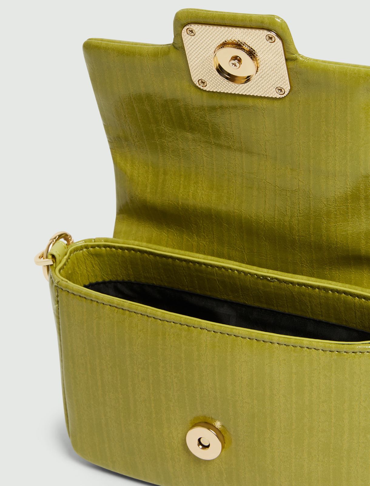 Petit sac Le Muse imprimé reptile - PISTACHE - Marella - 5