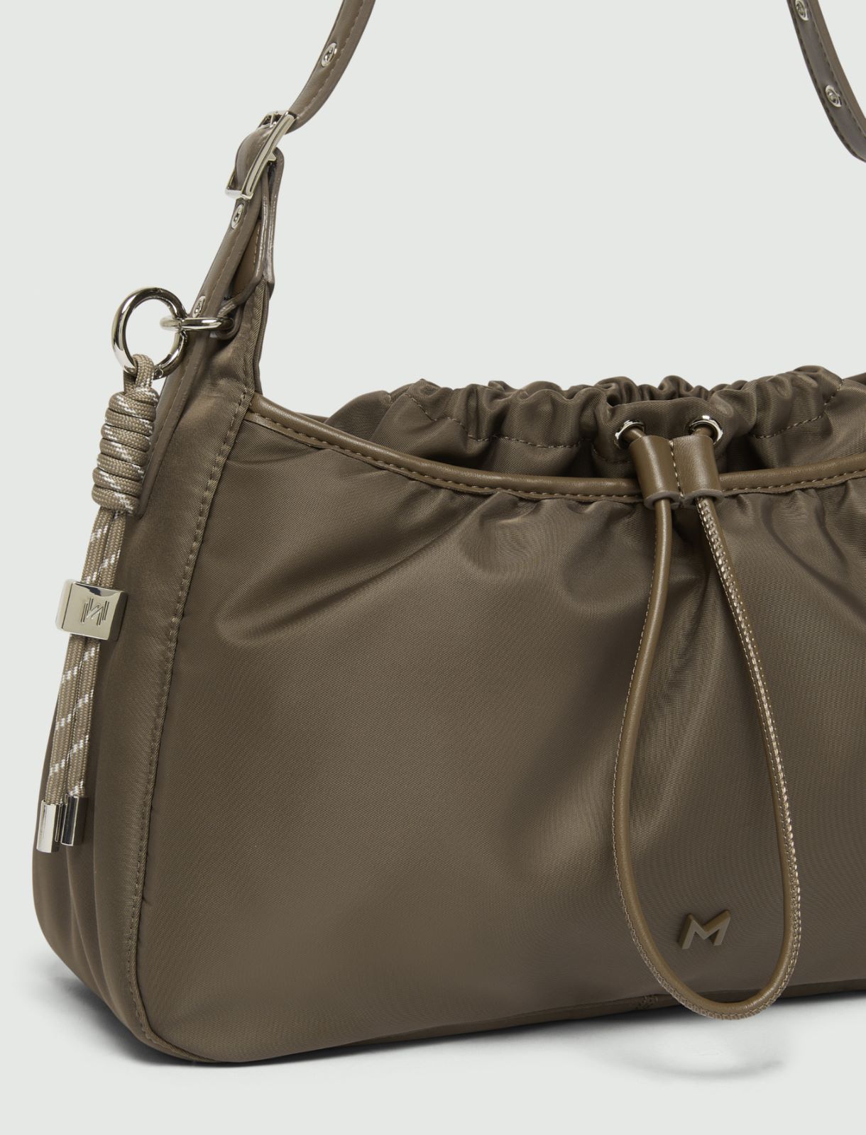 Fabric shoulder bag - BROWN - Marella - 2