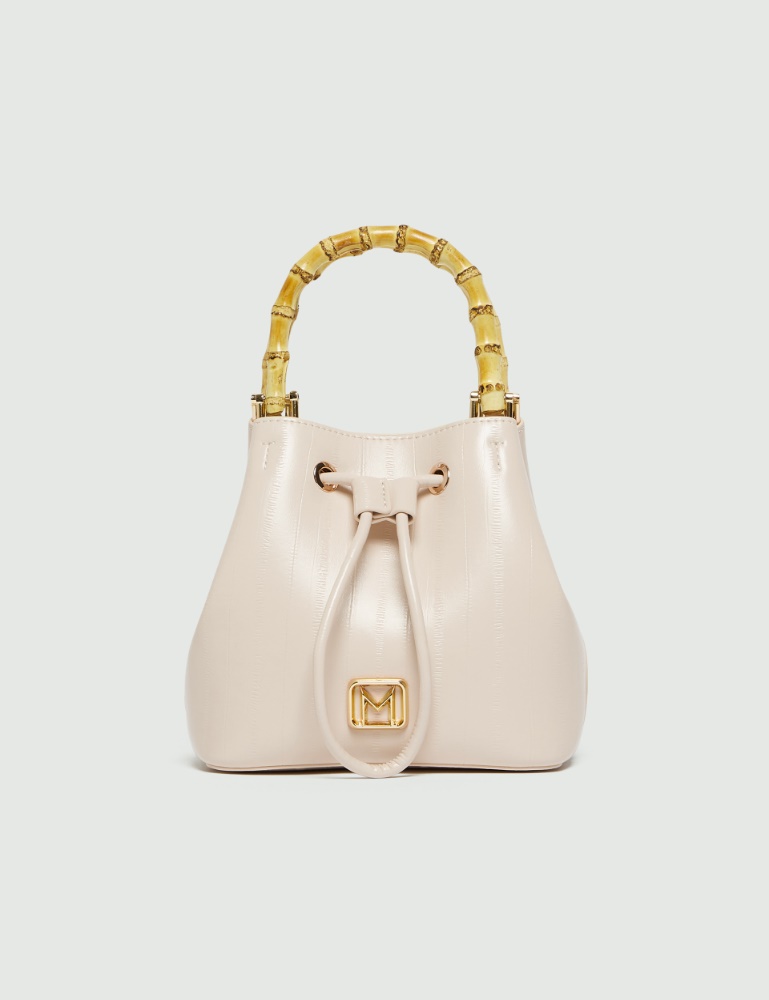 Reptile-print bucket bag - Marella