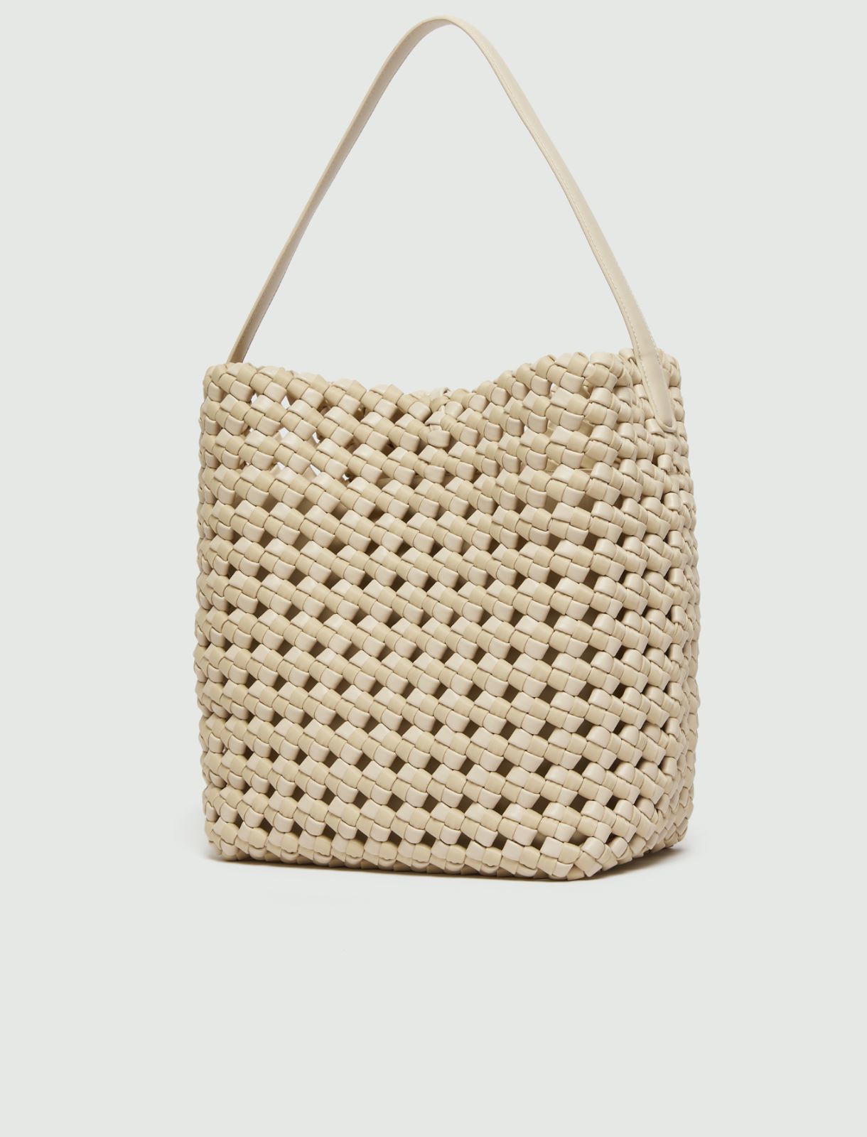 Large woven fabric bag - NUDO - Marella - 2