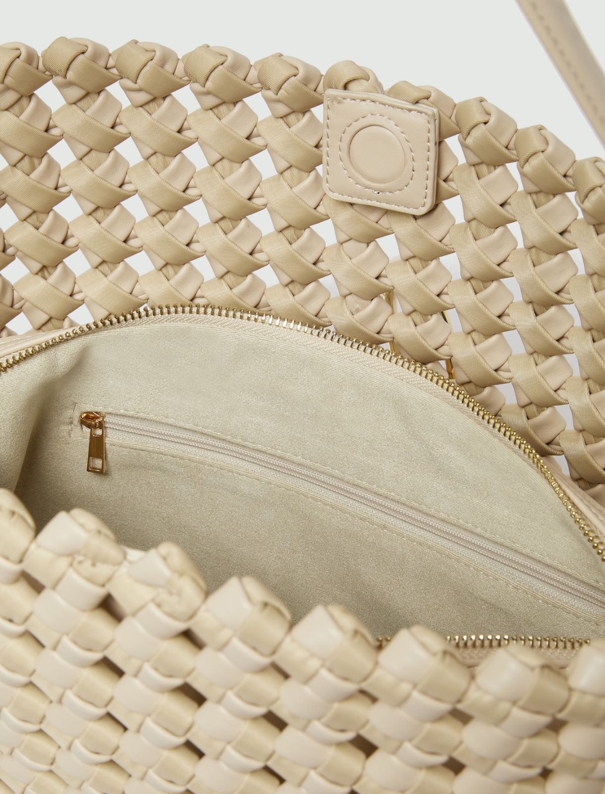 Large woven fabric bag - NUDO - Marella - 5