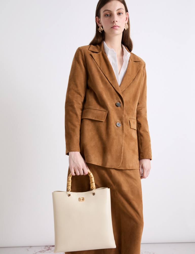 Reptile-print shopping tote - Marella