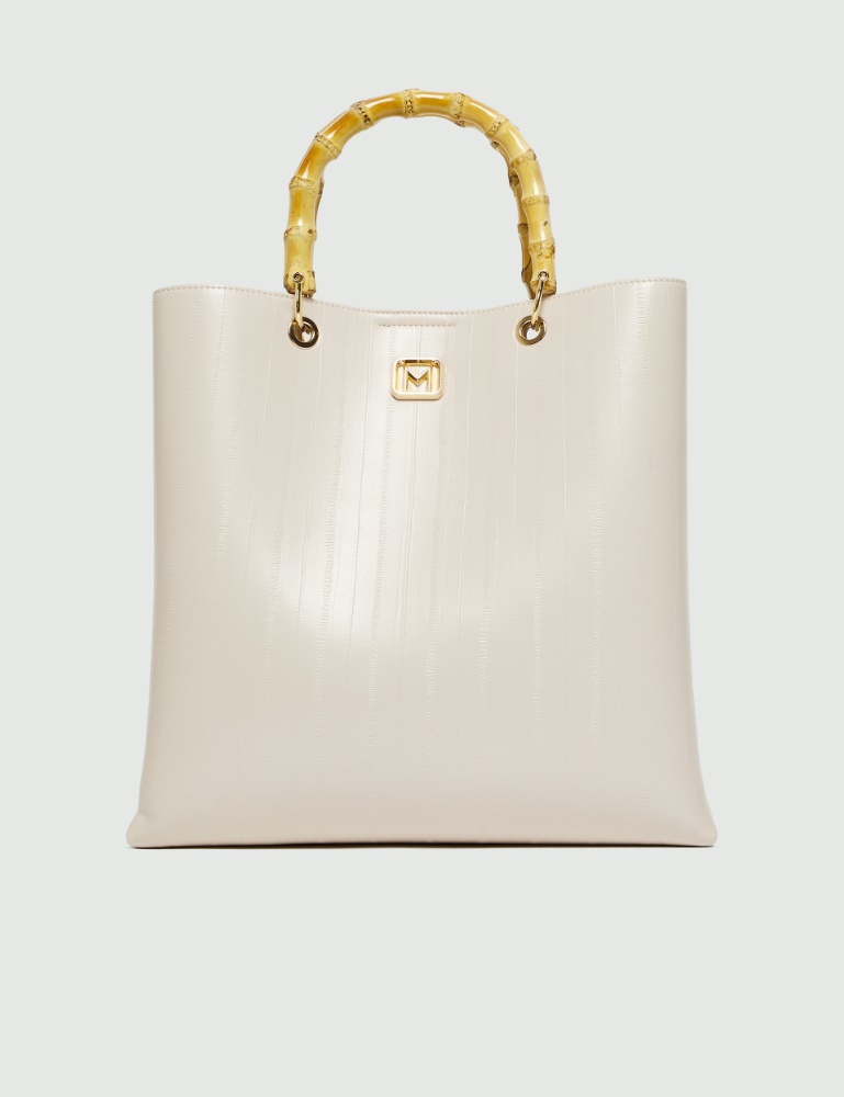 Reptile-print shopping tote - Marella