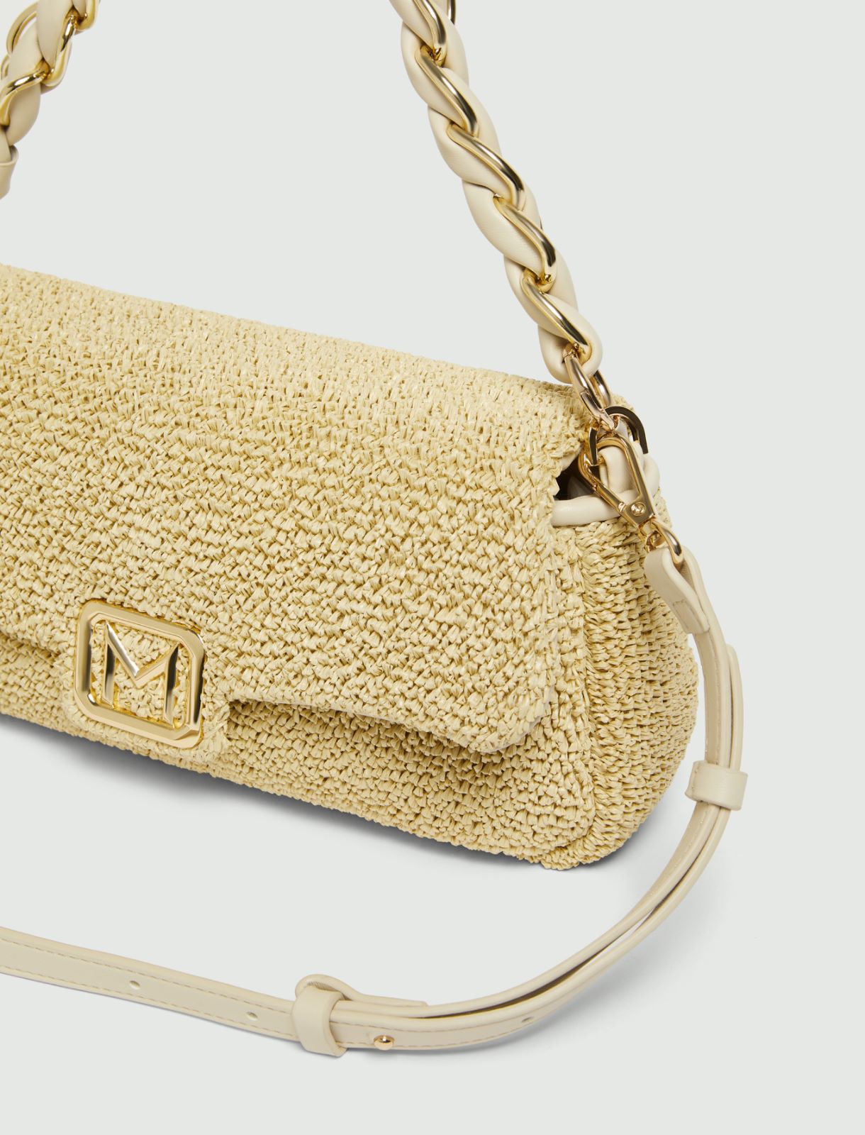 Medium raffia-look Le Muse bag - NATUREL - Marella - 3