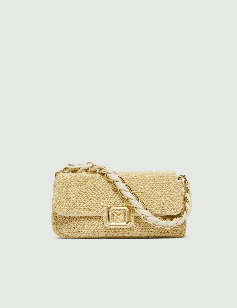 Medium raffia-look Le Muse bag - Marella