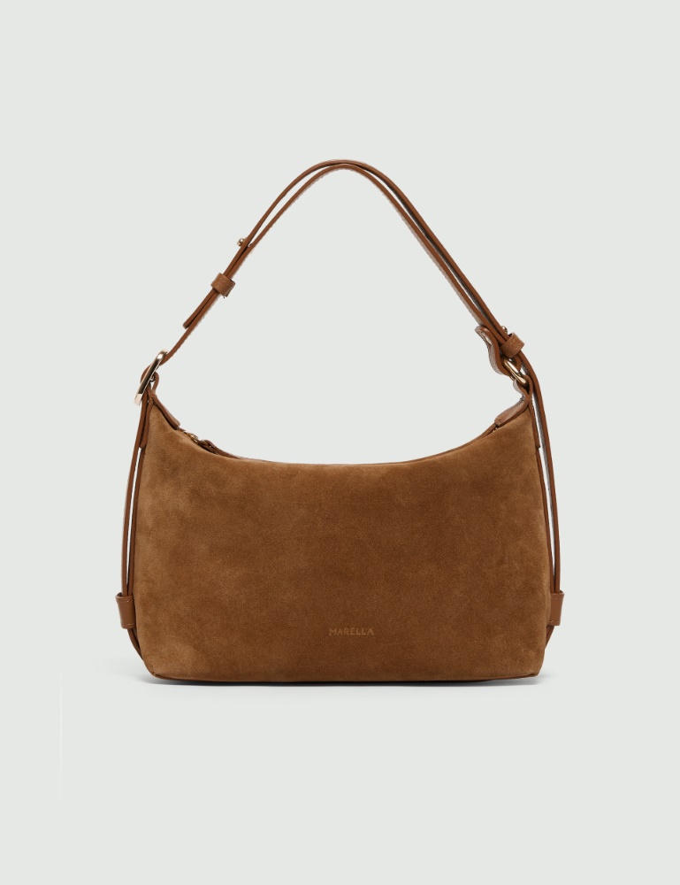 Compact suede bag - Marella