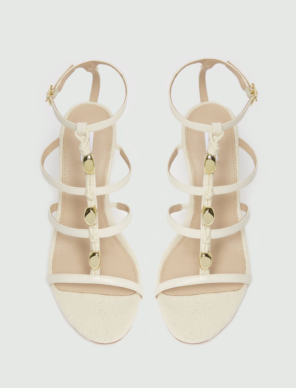 Stone-detail sandals - IVORY - Marella - 6