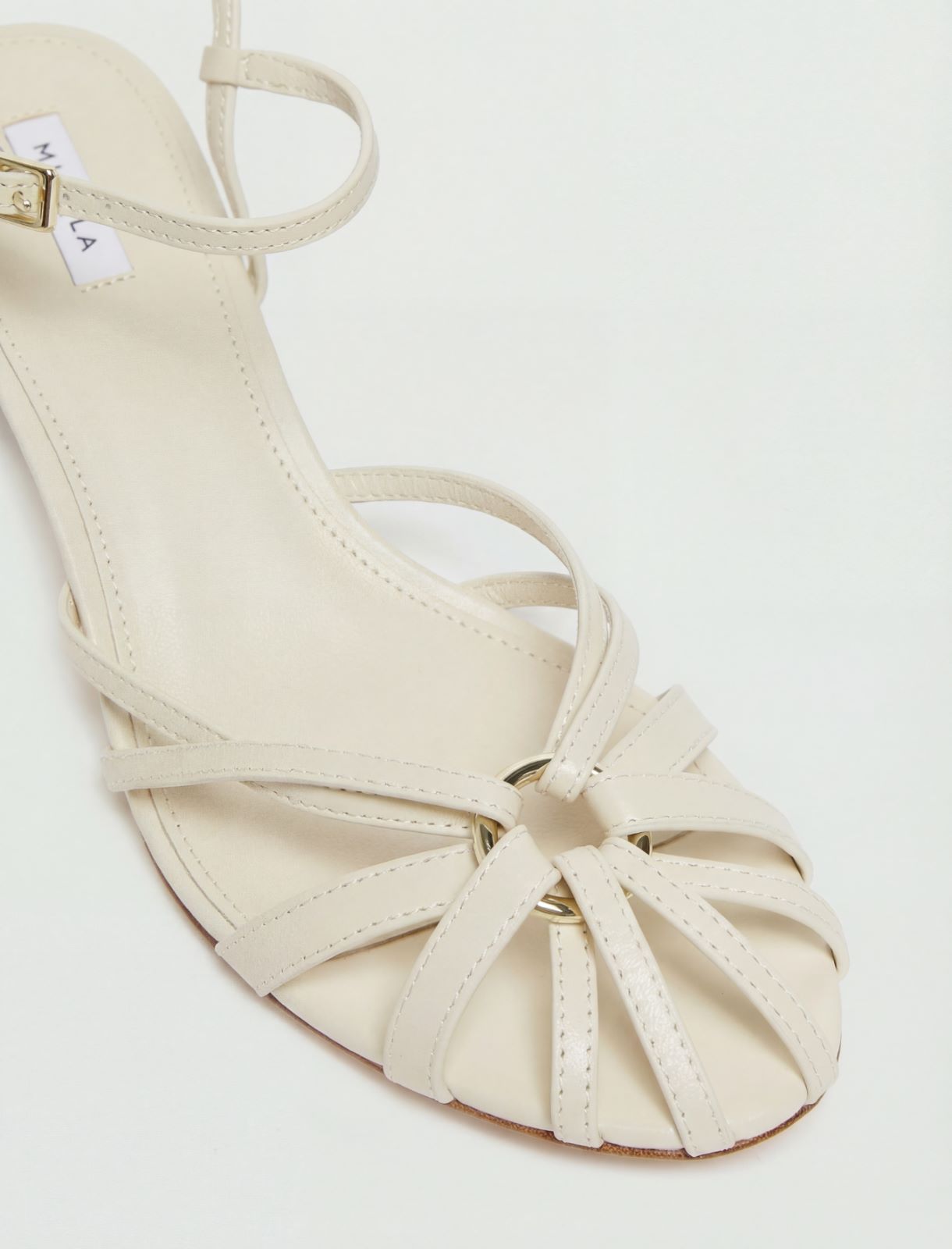 Sandale mit Riemchen - ELFENBEINFARBEN - Marella - 4