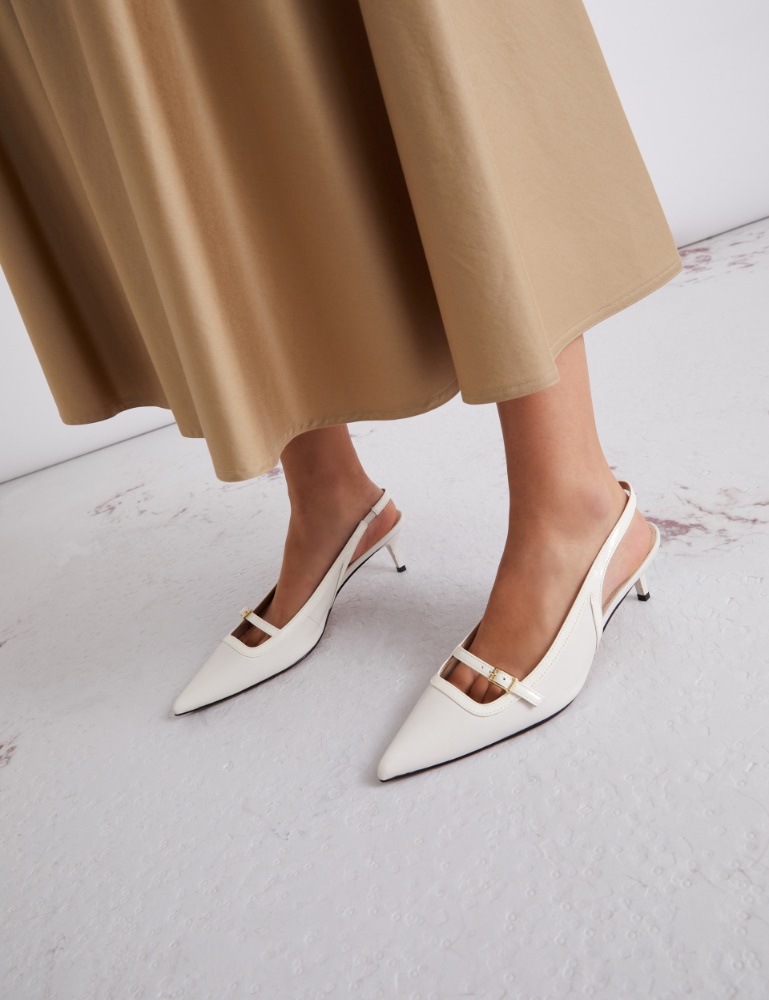 Nappa leather slingbacks - Marella