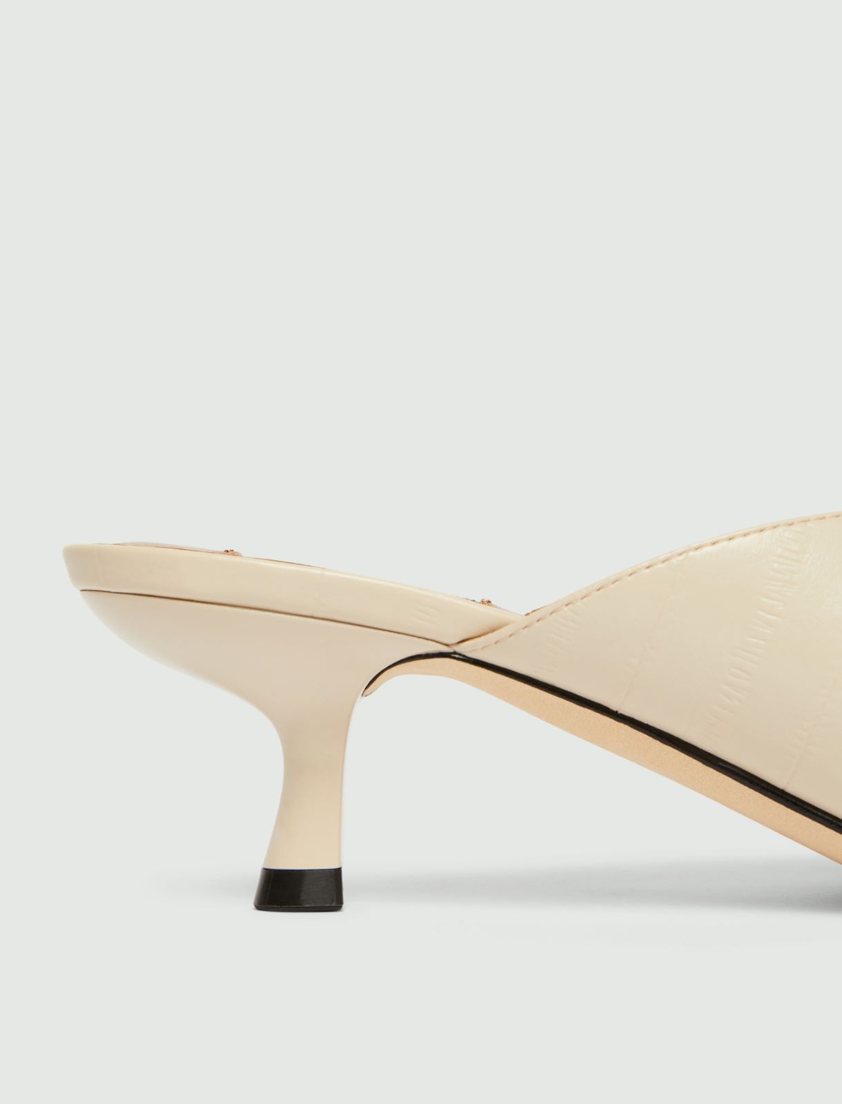 Square-toe flip flops - IVORY - Marella - 6