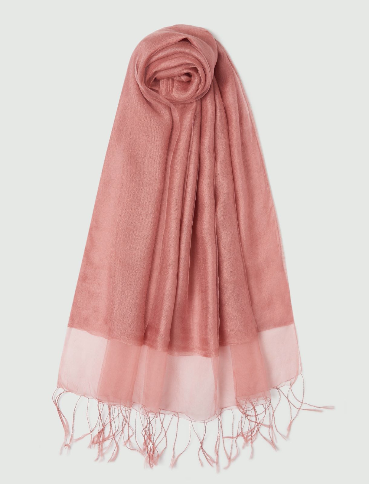 Étole en soie mélangée - ROSE - Marella