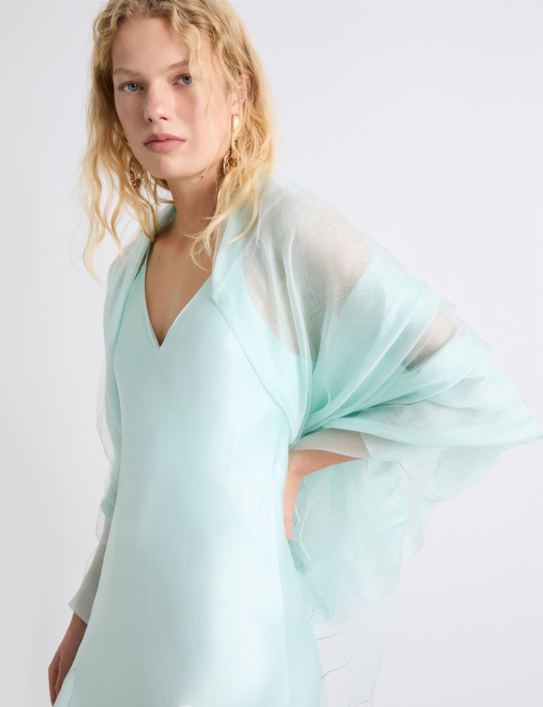 Silk-blend stole - Marella
