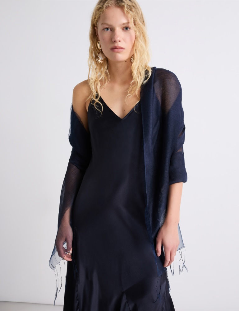 Silk-blend stole - Marella