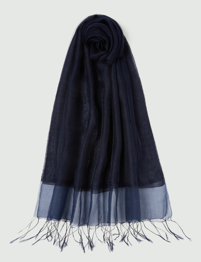 Silk-blend stole - Marella