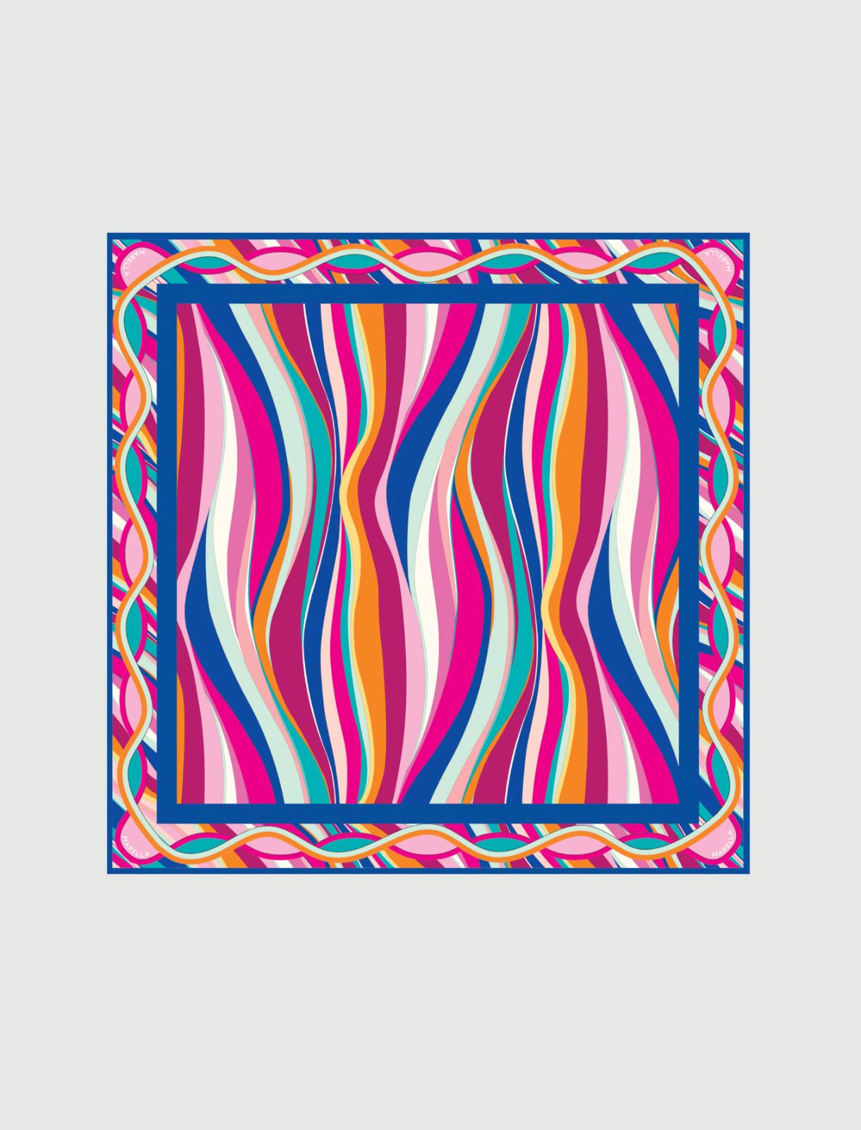 Silk-blend shawl - FUCHSIA - Marella - 4