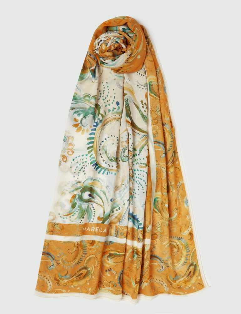 Silk-blend shawl - Marella