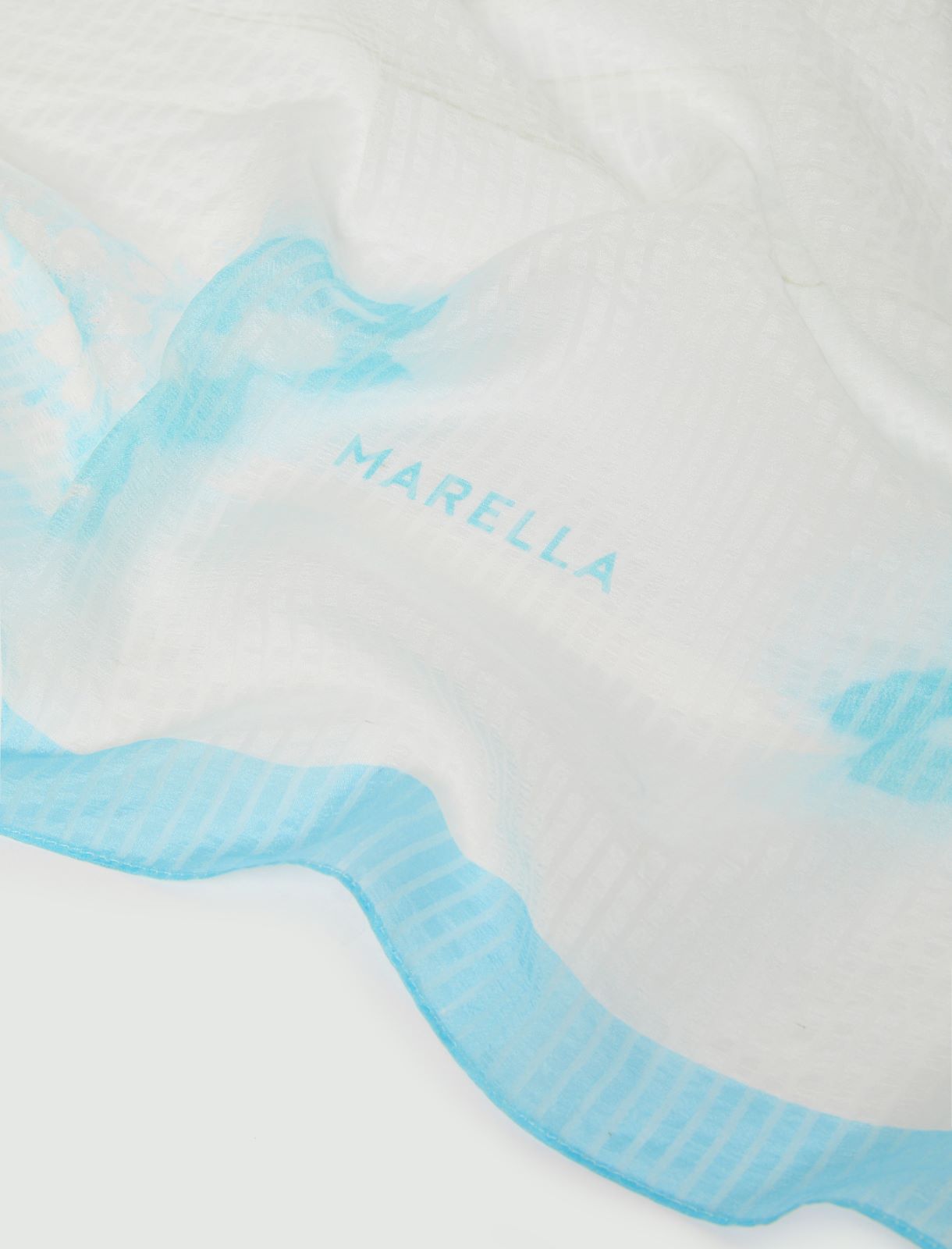 Stola con stampa floreale - TURCHESE - Marella - 2